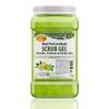 SPA REDI - Exfoliating Scrub Pumice Gel, Lemon and Lime, 128 Oz - Manicure, Pedicure and Body Exfoliator Infused with Hyaluronic Acid, Amino Acids, Panthenol and Comfrey Extract - Glow, Polish, Smooth and Moisture Skin - Body, Hand and Foot