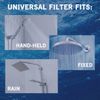 Safewater Shower Head Filter Bundle - NuvoH2O