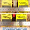 Flat Low Profile Guitar Patch Cable 12 inch 1 Foot for Effects Pedals, 1/4 in...