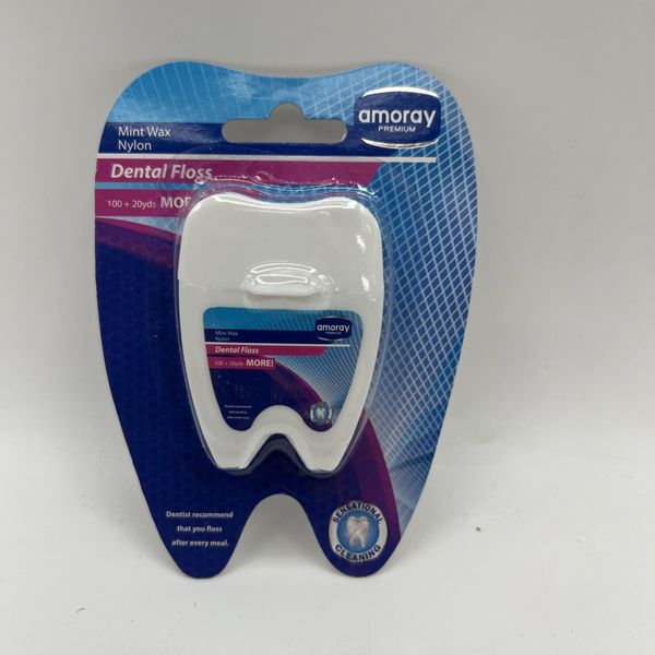 Amoray Dental Floss Mint 1 Pack