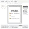 MCS Canvas Float Frames 12x16, Black Frame, Vertical & Horizontal Wall Hanging Large Frame for Canvas Paintings (1-Pack)