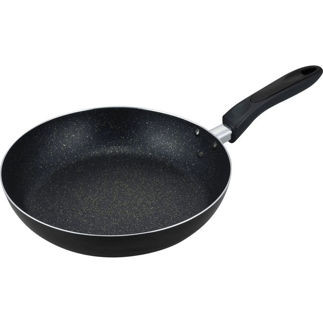 Wahei Freiz RB-2231 Marble Ignite Marble Coat, Frying Pan, 11.0 inches (28 cm), Black, Compatible with Induction and Gas