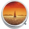 Ocean Sail Orange Medicine Vitamin Pill Box
