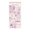 LIBRE COLLAGE 80969 Libre Collage (Purple) Decoration, Sheer