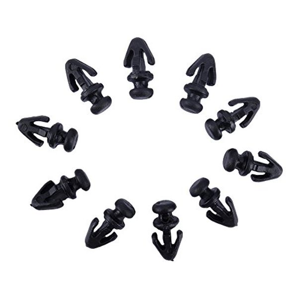 Car Clips 1042065 Plastic Fastener 10Pcs Car Door Gasket Sill Seal Trim Rivet Weatherstrip Retainer Clips Kit for Mondeo MK2 MK3 MK4 Models