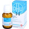 DHU Schüßler Salt No. 14 Potassium Bromatum D12 - The Mineral Salt of the Nervous System - The Original - Environmentally Friendly in Medicine Glass, Pack of 200 Tablets