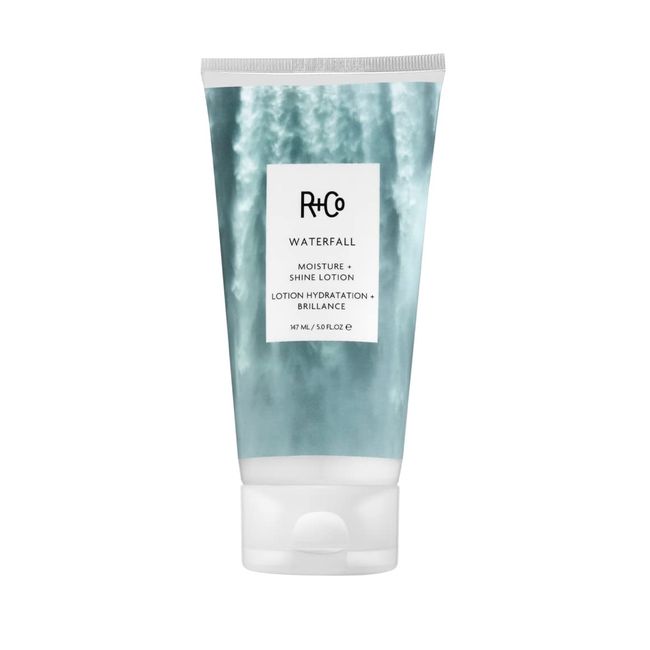 R+Co Waterfall Moisture and Shine Lotion | Lightweight Hair Hydration + Softness | Vegan + Cruelty-Free | 5 Fl Oz