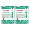 Plackers Micro Mint Fresh Breath Flossers, Mint Flavored, 36 Ct (2 Pack)