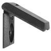 ABUS Peephole Cover, Key Unlock, Plastic, Black
