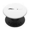 Graphic Fly Fishing Hook Line - Fish Sturgeon PopSockets Swappable PopGrip
