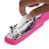 Rapesco 1384 X5-25ps Less Effort Stapler, 25 Sheet Capacity, Hot Pink