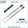 Lanier Combo Pack - 2 Pack - Schmidt P950 M MegaLine Pressurized Ballpoint Refill Blue/Black Ink Medium Tip