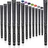 SAPLIZE 13 Golfgriffe, Standard, Multi-Compound Hybrid Golfschlägergriffe, Farbe Schwarz