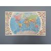 Replogle Peel and Stick World Map, 42" x 25" Made in USA