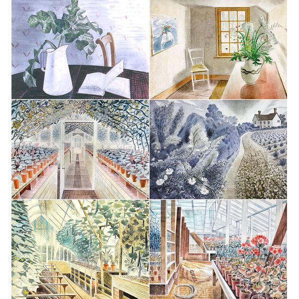 Rather Good Art The Ravilious in Bloom Postcard Collection.