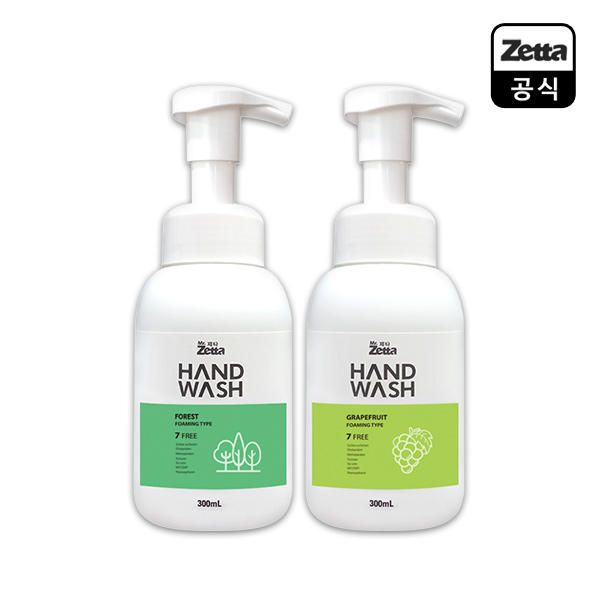 7FREE harmful ingredients free! Zeta Foaming Pure Hand Wash 300mlx2 Foaming hand sanitizer container type refill type