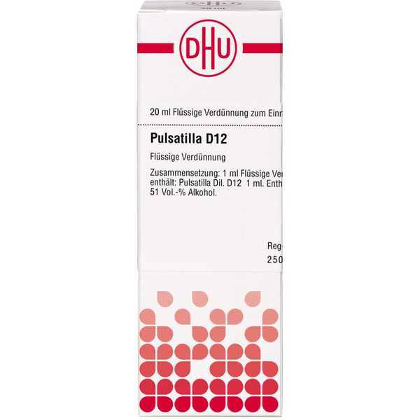 DHU Pulsatilla D12 Dilution, 20 ml Lösung