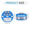 sourcing map -50-250C RTD PT100 Temperature Sensor Transmitter Module 4-20MA DC24V Temperature Amplifier for Thermocouple, PLC Modules