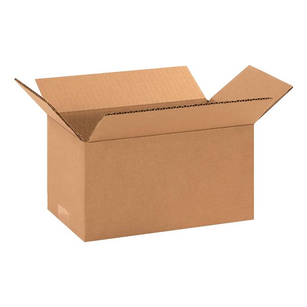 Aviditi 10 x 6 x 5 Corrugated Cardboard Boxes, Small 10"L x 6"W x 5"H, Pack of 25 | Shipping, Packaging, Moving, Storage Box for Home or Business, Strong Wholesale Bulk Boxes