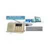 FM Radio MP3 Player Speaker with USB/TF Card/AUX Input LED Flashlight Functions
