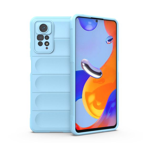 ESTH® Xiaomi Redmi Note 11 Pro(4G/5G) Silicone Case, Light blue