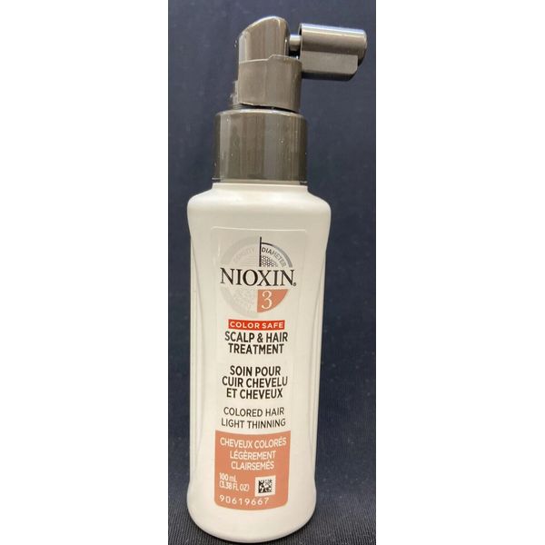 nioxin scalp & hair treatment #3 color safe light thinning 3.38oz