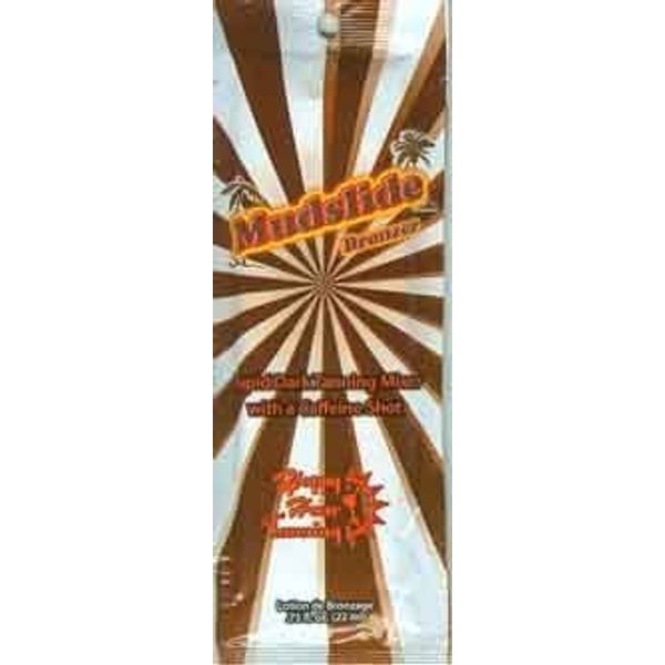 5 Mudslide Bronzer Tanning Lotion Packets by Happy Hour