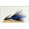 Blue Flash Damsel, Black Blue, Size 10 Unweighted, Choose Quantity Required (3)