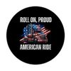 Roll On Ride 18 Wheeler Trucker PopSockets Standard PopGrip