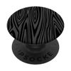 Simple Rustic Plain in Black Gray AEHP667 PopSockets PopGrip: Swappable Grip for Phones & Tablets