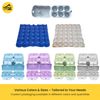 HOME CENTRE Egg Boxes Trays 10 Pieces Box Holds 30 Eggs Recyclable Biodegradable Cardboard Plain