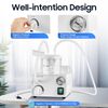 1000ML Electric Suction Machine, Portable Veterinary Suction Machine for Home Use 110V (B)