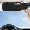 Black Vehicle Interior Shade Sun Glare Blocking Car Visor Extender One Size