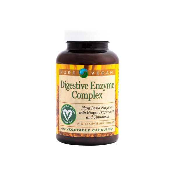 nbpure Digestive Enzyme Complex Vegetarian Capsules, 90 Count