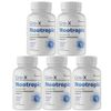 Gro-X Nootropic Cognitive Enhancement Support 5 Bottles 300 Capsules