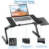 Portable Laptop Desk Foldable Lap Bed Tray Adjustable Table Stand Notebook Desk
