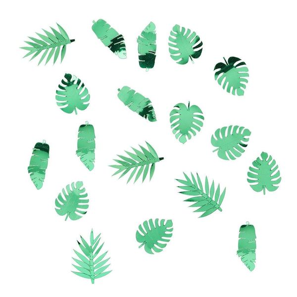 Luck and Luck Tropical Palm Leaf Table Confetti - Party - Table Decoration