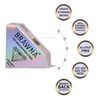 BRAWNA [ Upgraded Version ] 30 Meters White Brow Mapping string for Eyebrow Measuring - Microblading Supplies - PMU Kit - Brow Lamination Kit - Pre inked Mapping Thread