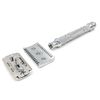 Parker Safety Razor, 24C Three Piece Open Comb Double Edge Razor with Heavyweight Chrome Plated Brass Handle- 5 Premium Parker Safety Razor Blades Included