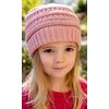 Kids Beanie (NO POM) - Indi Pink