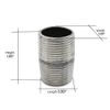 Thrifco 9119082 3/8 x Cl Black Nipple