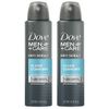 Dove Men + Care Dry Spray antitranspirante, Clean Comfort 3,8 oz (2 Pack)