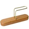 ideamall Coffee Filter Case Stand Filter Coffee Paper Stand Wood (Light Brown)