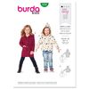 Burda Style Sewing Pattern B9289 Children's Coat and Jacker with Hood