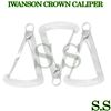 3 Pcs Crown Gauge (Spring Caliper) Dental Instruments