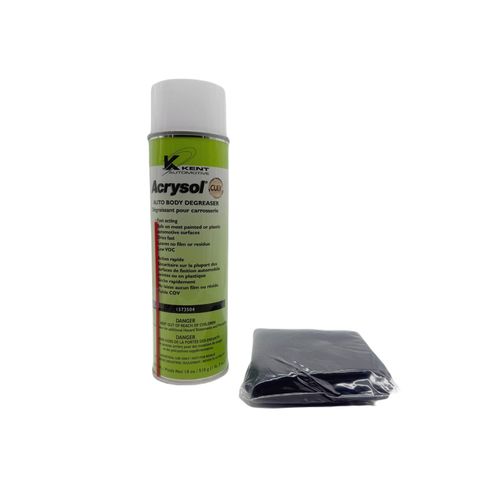 Kent Acrysol -CULV Auto Body Degreaser 18 oz with Microfiber Towel