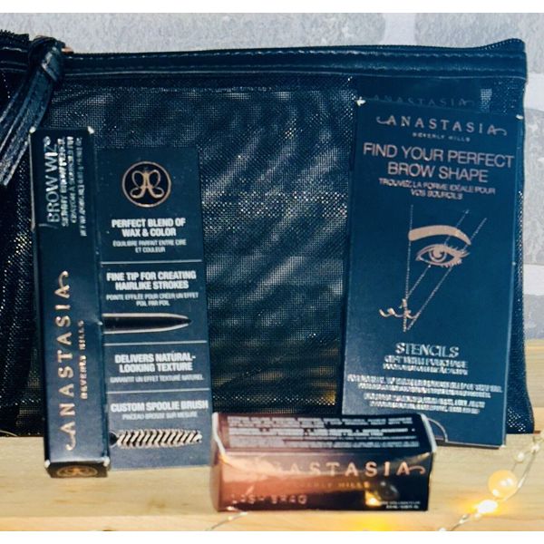 ANASTASIA BEVERLY HILLS Lash Brag Volumizing Mascara Brow Wiz  Mini Brow Stencil