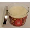 BATH & BODY WORKS WINTER CANDY APPLE SCENTED 3 WICK 14.5 OZ CANDLE
