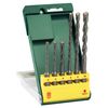 Bosch Accessories 2607019447 SDS-Plus Hammer Drill Bit Set, Grey, 6-Piece