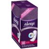 Always Driliners Pantiliners Extra Long Unscented for Sizes 14+